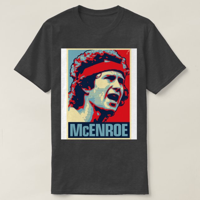 McEnroe T Shirt (Design framsida)