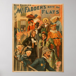 McFaddens ror av Theatre för ny upplaga för Poster