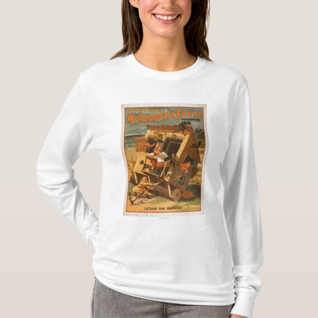 McFaddens scenisk affisch för lägenheter T Shirt (Framsida)