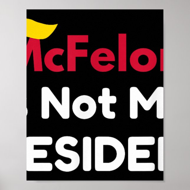 Mcfelon är inte min ordförande _1 poster (Framsidan)
