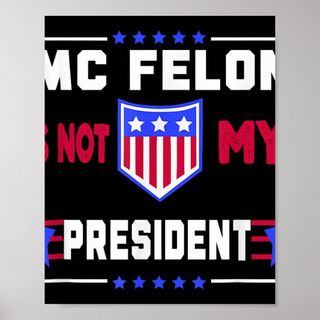 Mcfelon är inte min president poster (Framsidan)