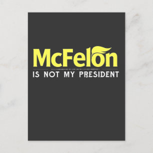 McFelon är inte min talman Vykort