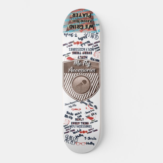 McFly Shield Allt McFly Mini Skateboard Bräda 18,5 Cm (Framsida)