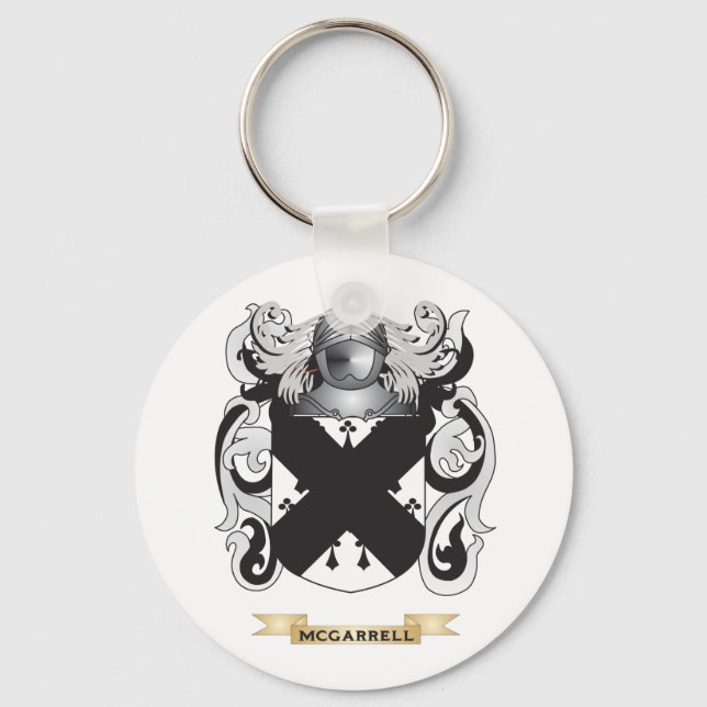McGarrell Jackar om Arm (Family Crest) Nyckelring (Framsida)