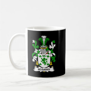 McGarry Jackar om Arm Family Crest Kaffemugg
