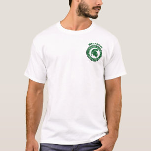 McGee Roundel Lämna-Bröstkorg logotyp med baksid T Shirt