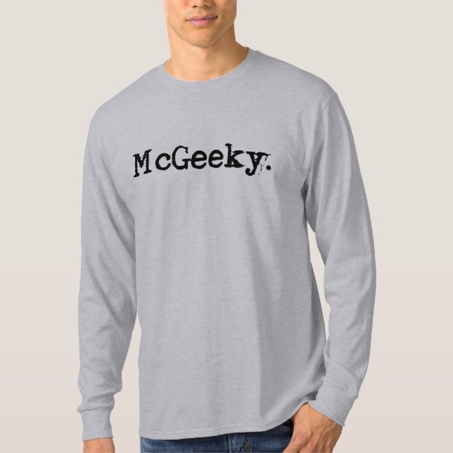 McGeeky T T Shirt (Framsida)