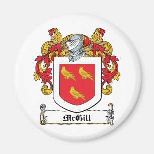 McGill familjvapensköld Magnet