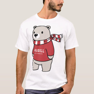 McGill Universiteten Bear with Sweater T Shirt