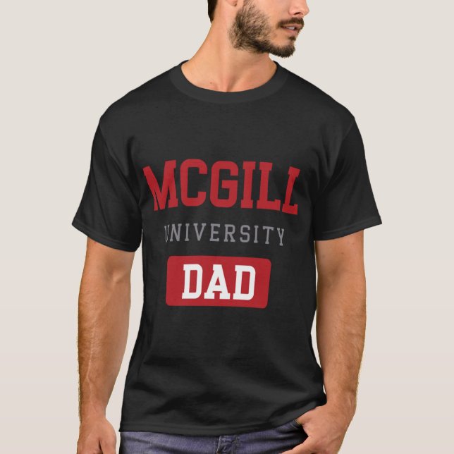 McGill Universiteten pappa T Shirt (Framsida)