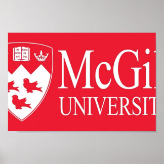 McGill Universiteten Poster