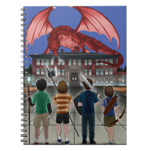 McGilvra DnD Klubb Kids vs. Dragon Spiral Anteckni Anteckningsbok