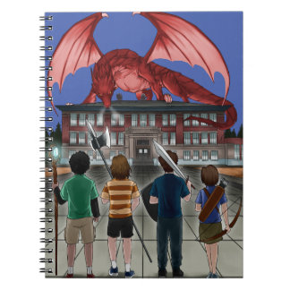 McGilvra DnD Klubb Kids vs. Dragon Spiral Anteckni Anteckningsbok
