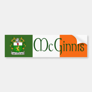 McGinnis Jackar om Arm Bumper Sticker Bildekal