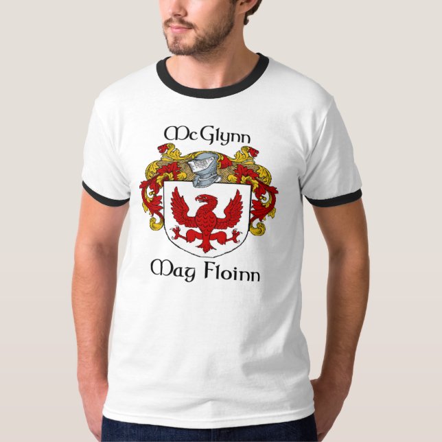 McGlynn vapensköld Tee Shirt (Framsida)
