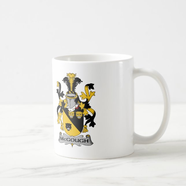 McGough familjvapensköld Kaffemugg (Höger)
