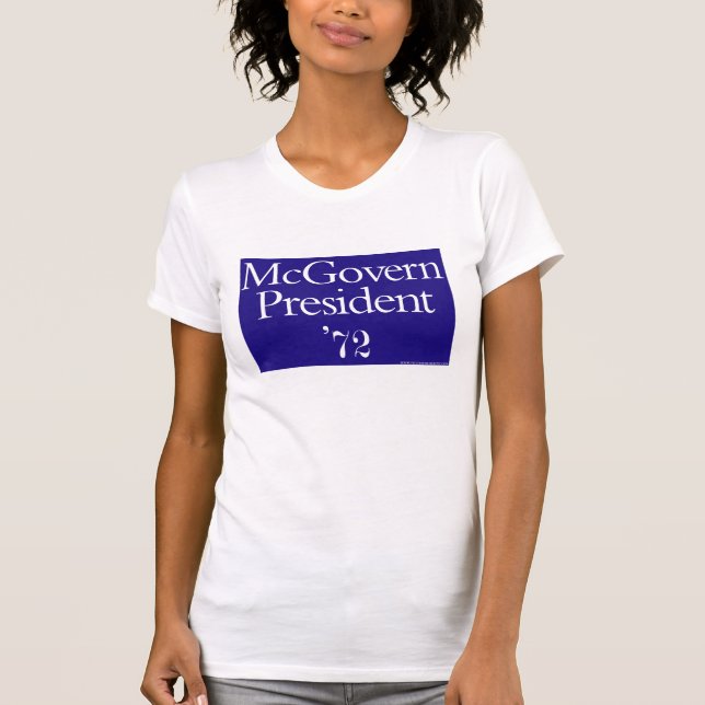 Mcgovern-1972 Tee Shirt (Framsida)