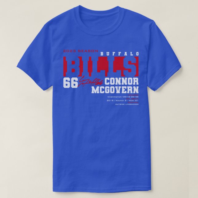 McGovern Bills 2023 T Shirt (Design framsida)