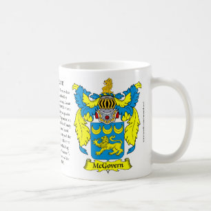 McGovern familjvapensköld Kaffemugg
