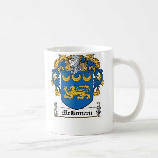 McGovern familjvapensköld Kaffemugg (Höger)