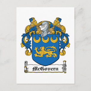 McGovern Family Crest Vykort