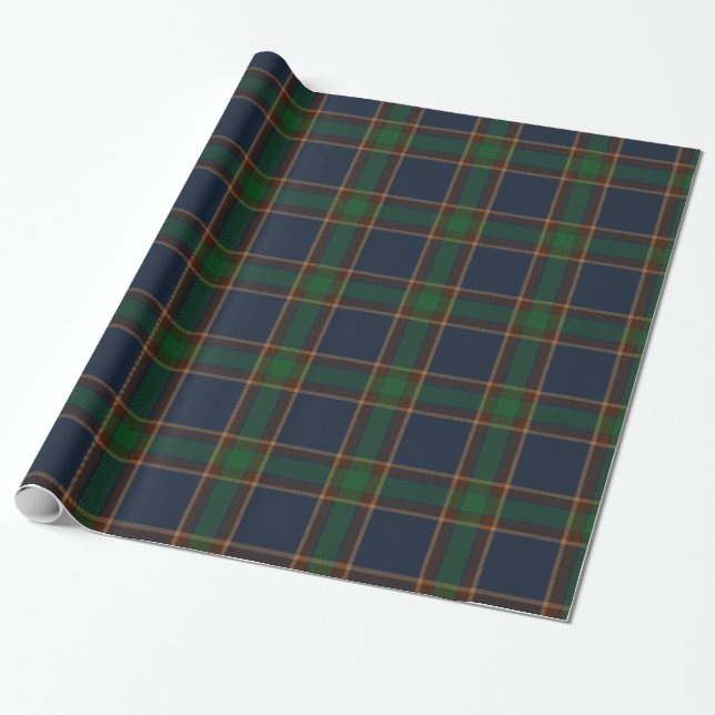 McGovern Irish Tartan Play Wrapping Presentpapper (Utrullad)