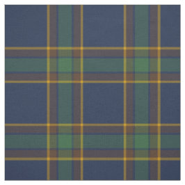 McGovern Tartan Mönster Navy och Grönt Irish Play Tyg