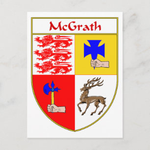 McGrath Jackar av Arm/Family Crest Vykort