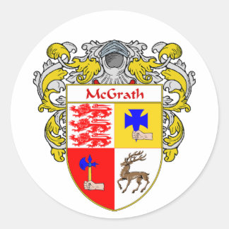 McGrath Jackat av Arm (Mantled) Runt Klistermärke