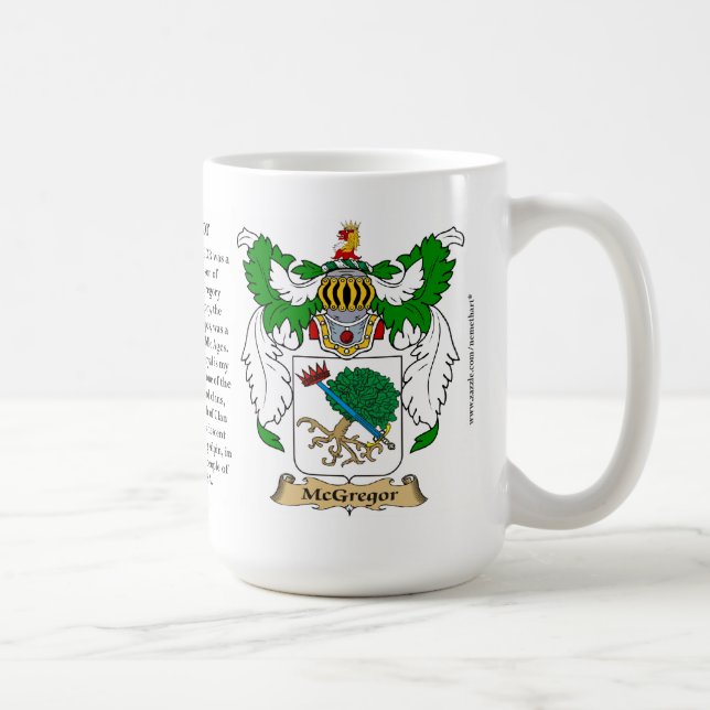McGregor namnger, ursprung, det menande och Cren Kaffemugg (Höger)