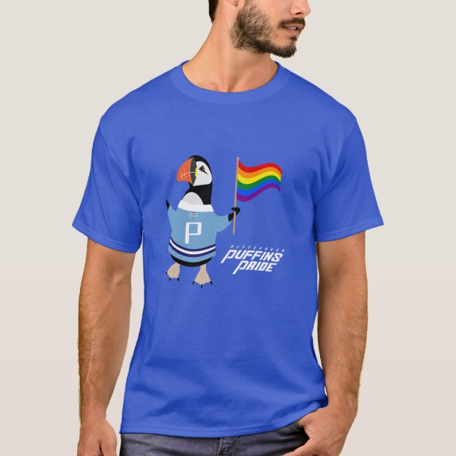 McGuffin Puffin-Pride T Shirt (Framsida)