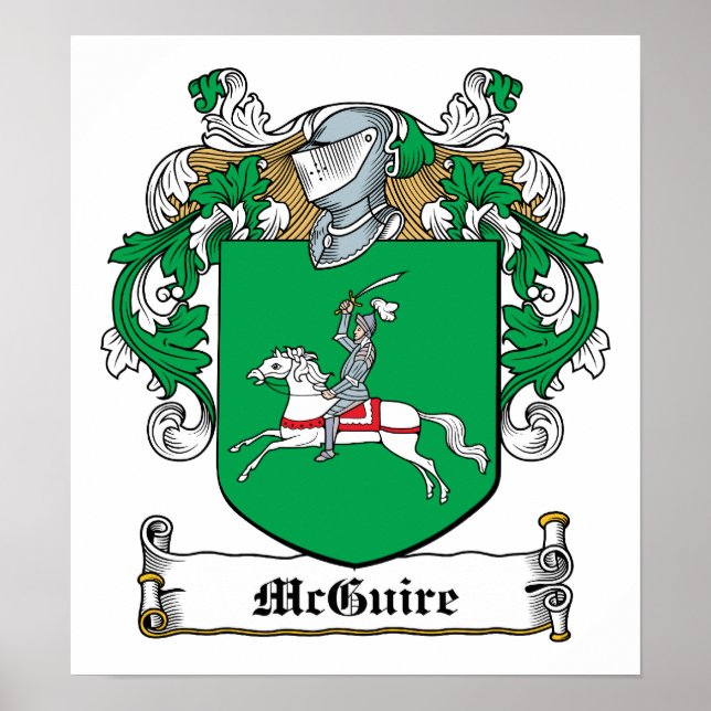 McGuire Family Crest Poster (Framsidan)
