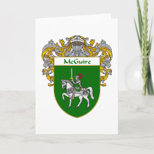 McGuire Jackat av Arm (Mantled) Helgkort