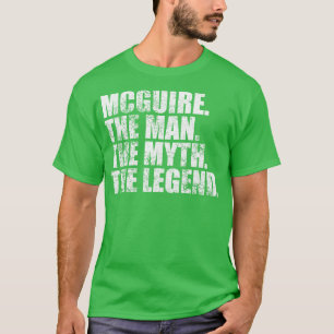 McguireMcguire Family namn Mcguire last Name Mcgui T Shirt