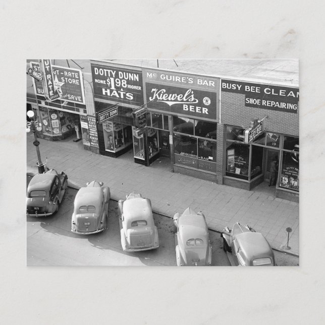 McGuires Pub, 1940 Vykort (Framsida)