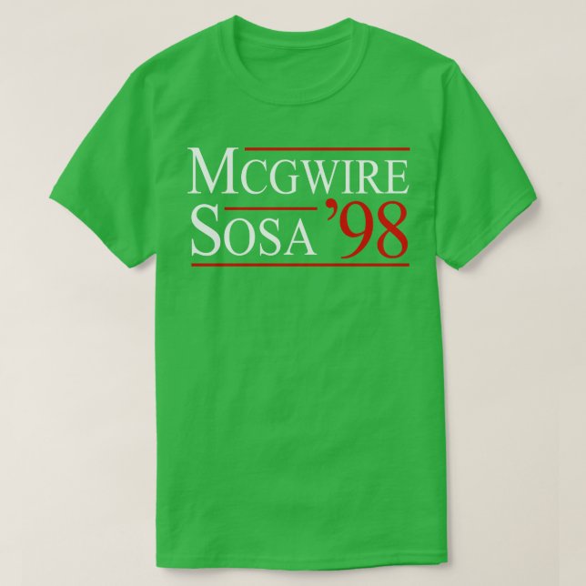 McGwire Sosa 98 TShirt T Shirt (Design framsida)