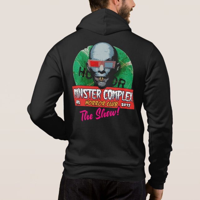 MCHC: SJÖN! Dubbla-Sied Zip Hoodie T Shirt (Baksida)