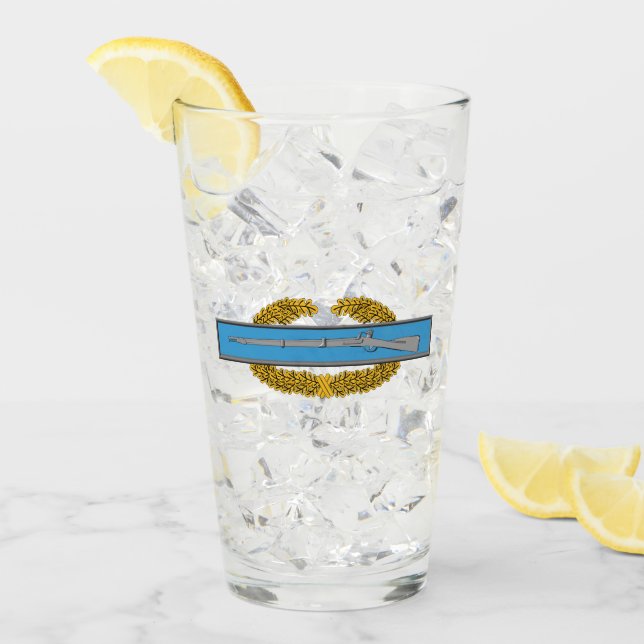 MCIB Master Combat Infantry Badge Glaskopp (Framsida Ice)