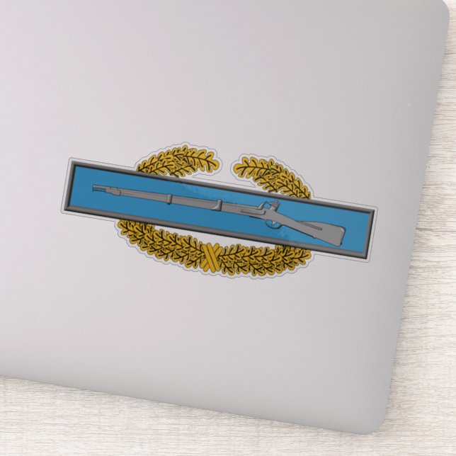 MCIB - Mästerkamp Infantryman Badge Klistermärken (Detalj)