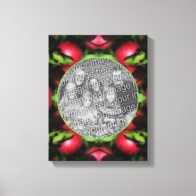 McIntosh Apples Ram Skapar ditt eget foto Canvastryck (Framsida)