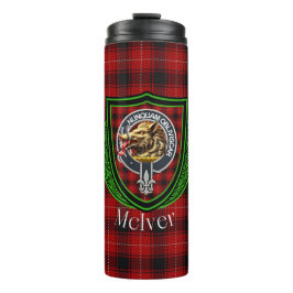 McIver Scottish Clan Tartan & Crest