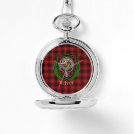 McIver Scottish Clan Tartan & Crest Armbandsur