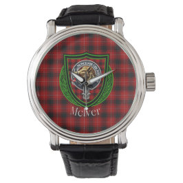 McIver Scottish Clan Tartan & Crest Armbandsur