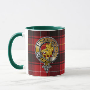 McIver Tartan & Badge Mugg