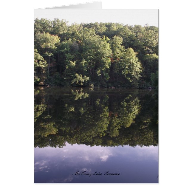 McKamy Sjö Chilhowee Mountain OBS Kort (Framsidan)