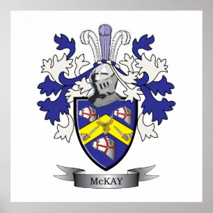 McKay Family Crest Jackar om Arm Poster