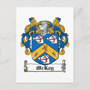 McKay Family Crest Vykort