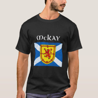 Mckay Scottish Klan Namn Hoodie Scotland Flagga T Shirt