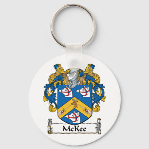 McKee familjvapensköld Nyckelring