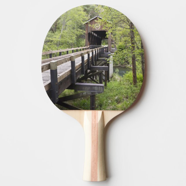 McKee täckta bro, Jacksonville, Oregon Pingisracket (Framsidan)